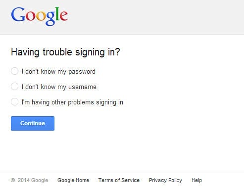 Google Account Recover