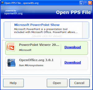 OpenWith.org Desktop Tool