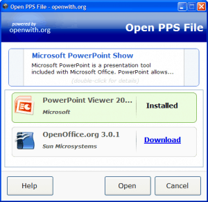 OpenWith.org Desktop Tool
