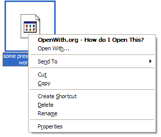 OpenWith.org Desktop Tool