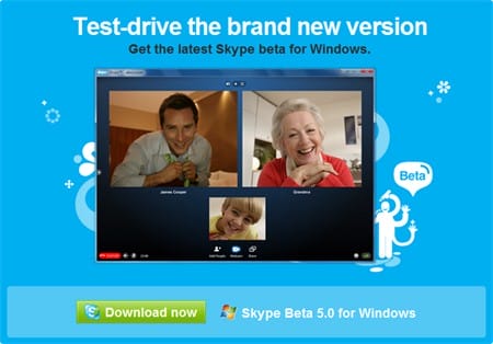 skype 5 group video call