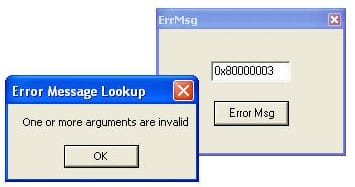 ErrMsg