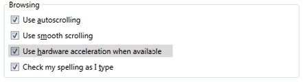 hardware acceleration