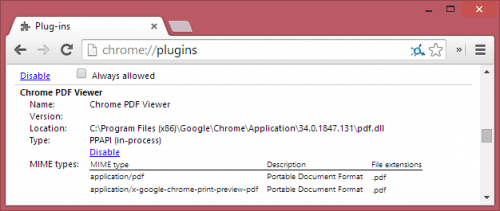 disable-google-chrome-pdf-plugin