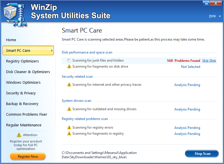 WinZip System Utilities Suite - 3