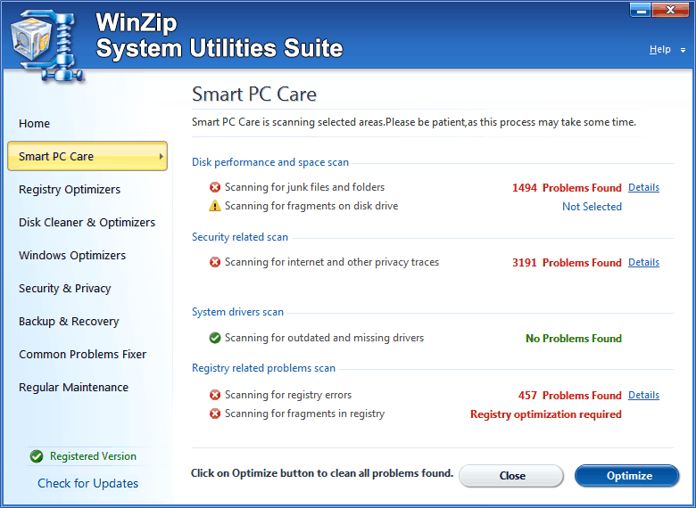 WinZip System Utilities Suite - 4
