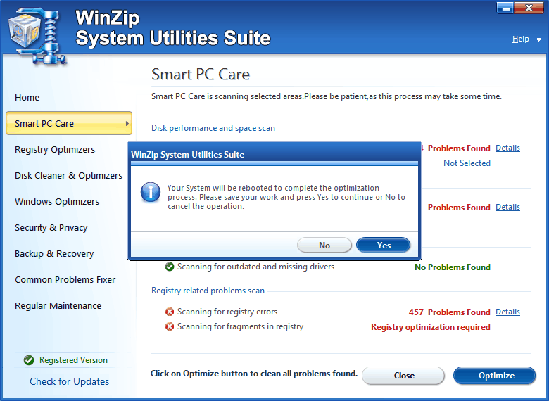 WinZip System Utilities Suite - 8