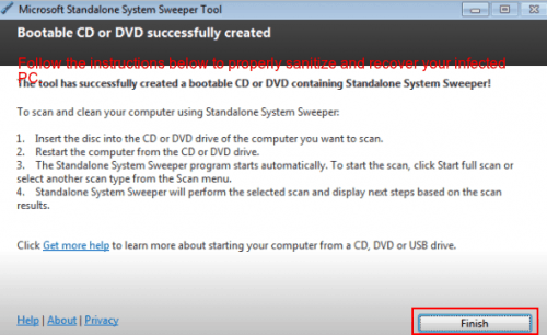 microsoft standalone system sweeper tool 3