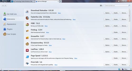 firefox-addons-working-fine