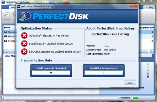 perfectdisk-free-defrag