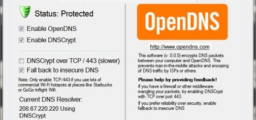 OpenDNS DNSCrypt for Windows
