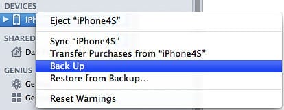 iTunes-backup