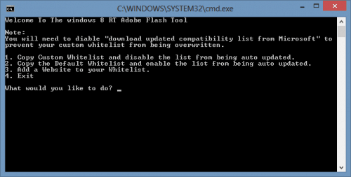 Windows-RT-Whitelist-Flash-Tool