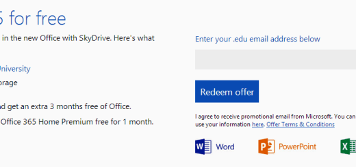 Microsoft Office 365 University and SkyDrive Offer