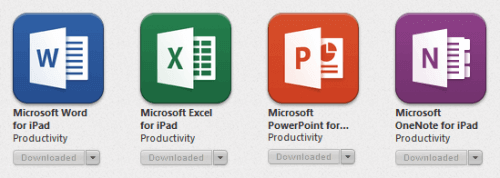 Microsoft Office for iPad