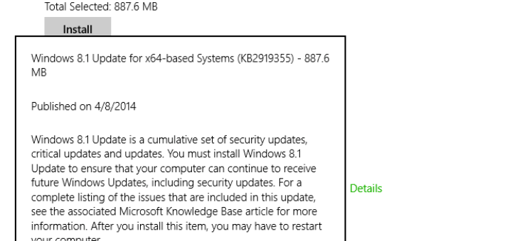 Fix Windows 8.1 Update 1 Issues