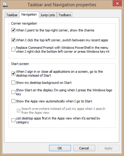 windows 8.1 update boot to desktop