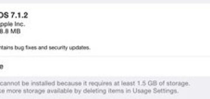 Download iOS 7.1.2 Update
