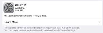 Download iOS 7.1.2 Update