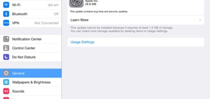 Install iOS 7.1.2 Update