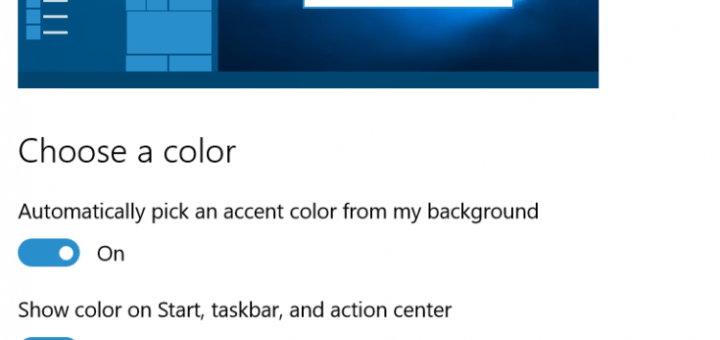 Windows 10: Change window tile color