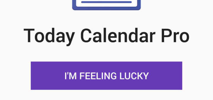 Promo Code App - Tap on I'm Feeling Lucky
