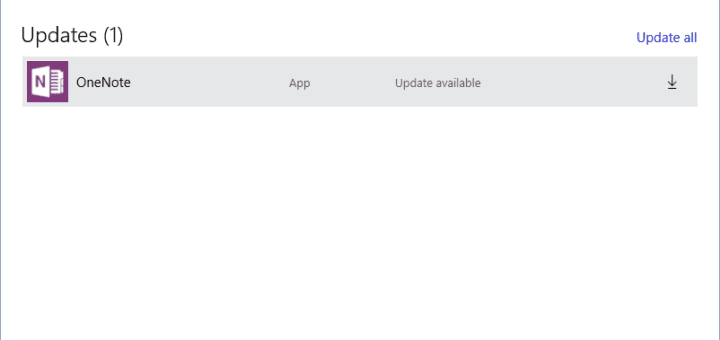 Manually Update Windows 10 Apps